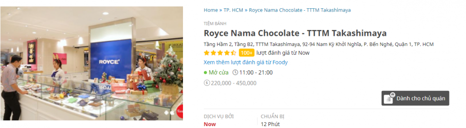 chocolate royce